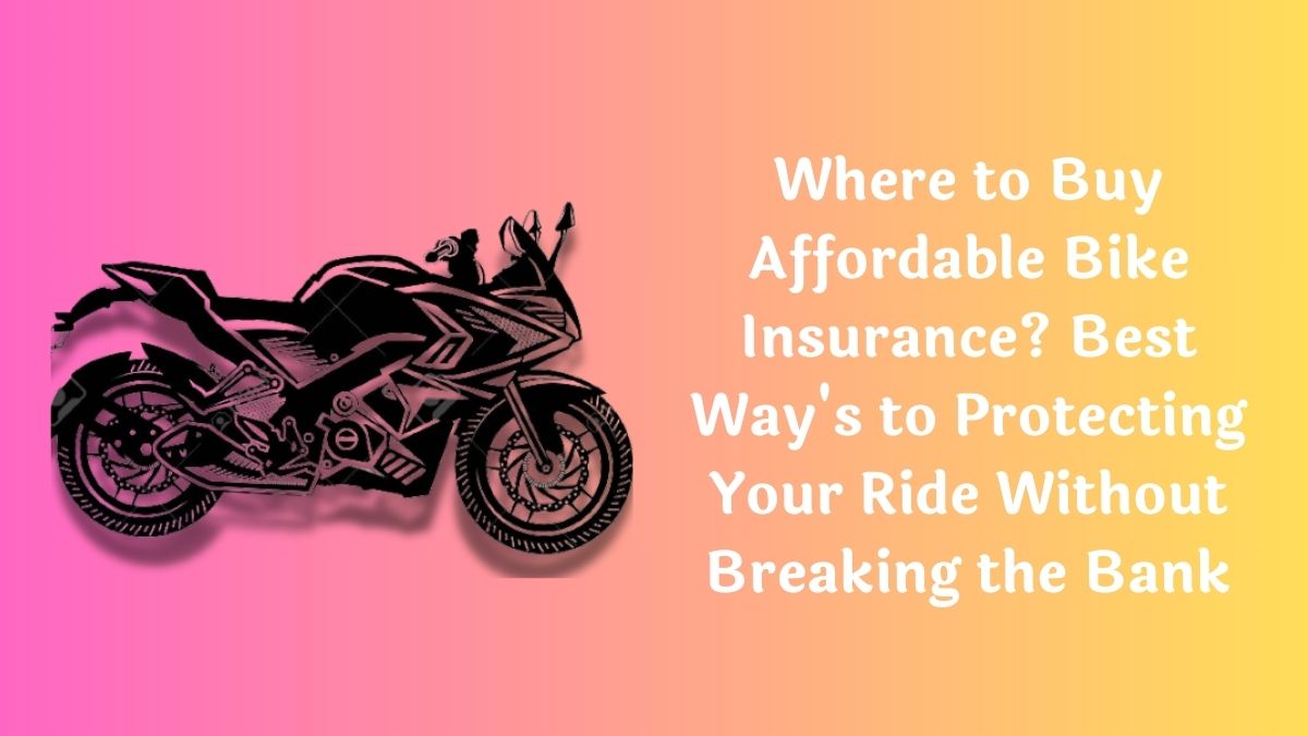 Affordable Bike Insurance